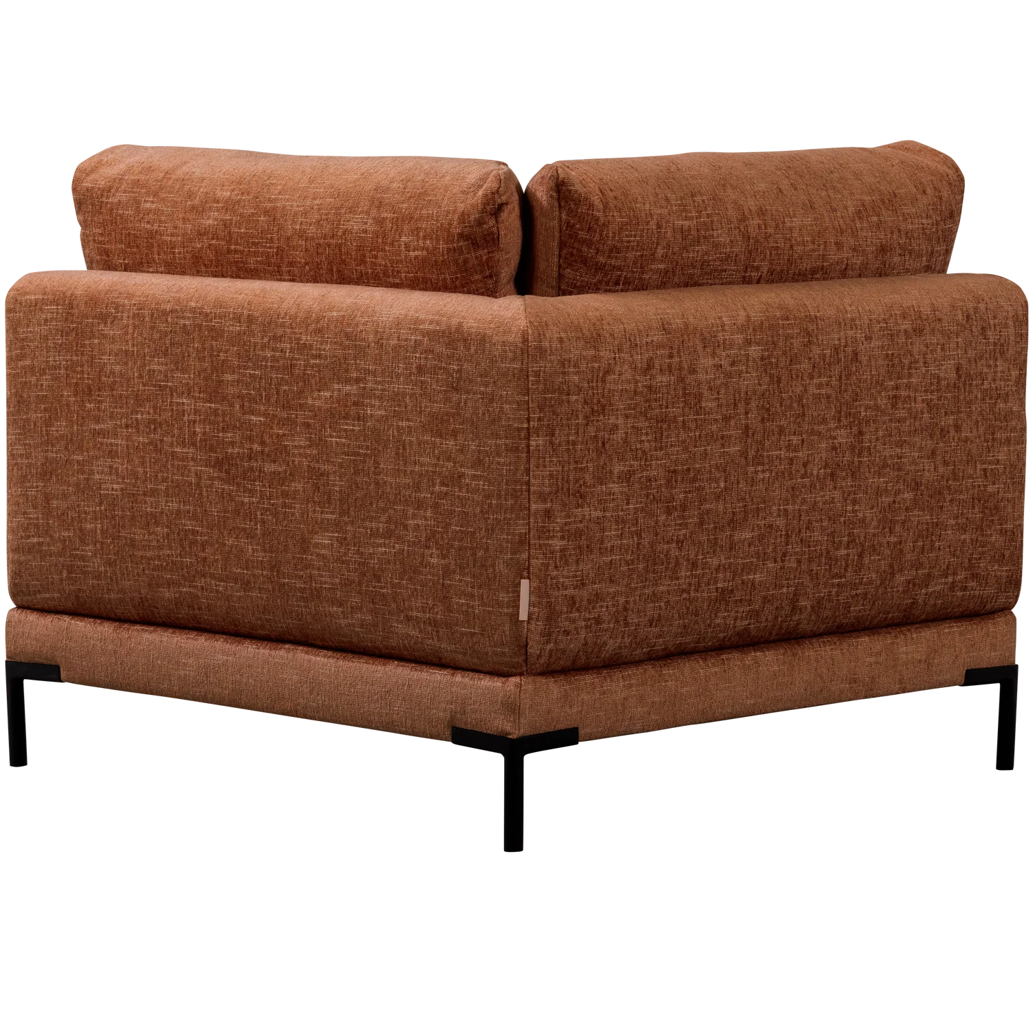Sofa COUPLE - moduł narożny rdzawy melanż - Image 4