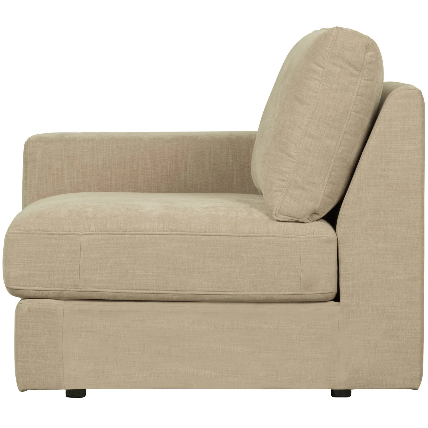 Sofa FAMILY - moduł końcowy lewostronny piaskowy - Image 5