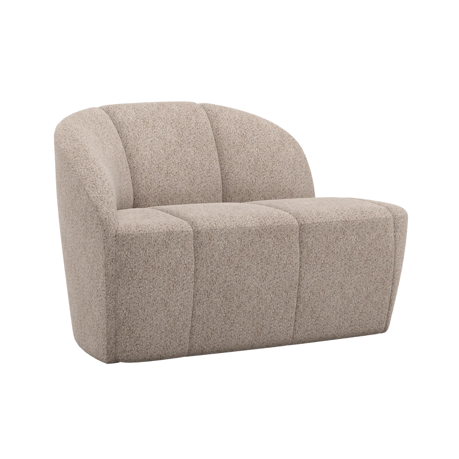 Sofa lewostronna 2-osobowa MOJO piaskowy baranek