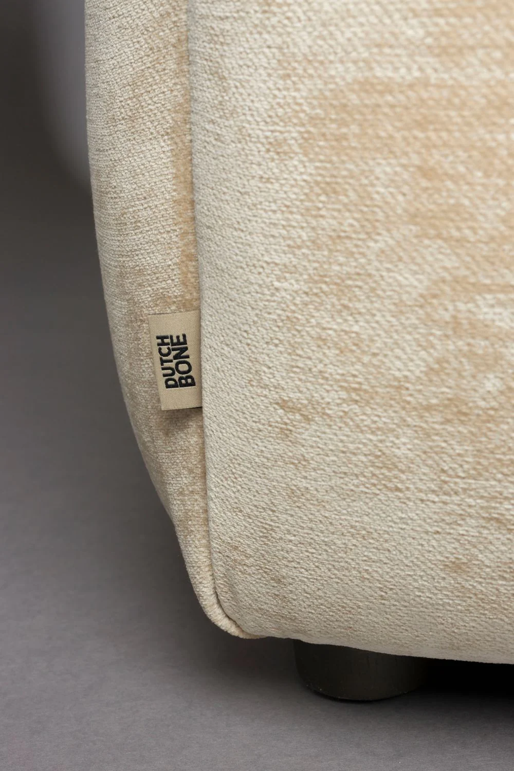Sofa modułowa HACKMAN - element środkowy beżowy welur - Image 5