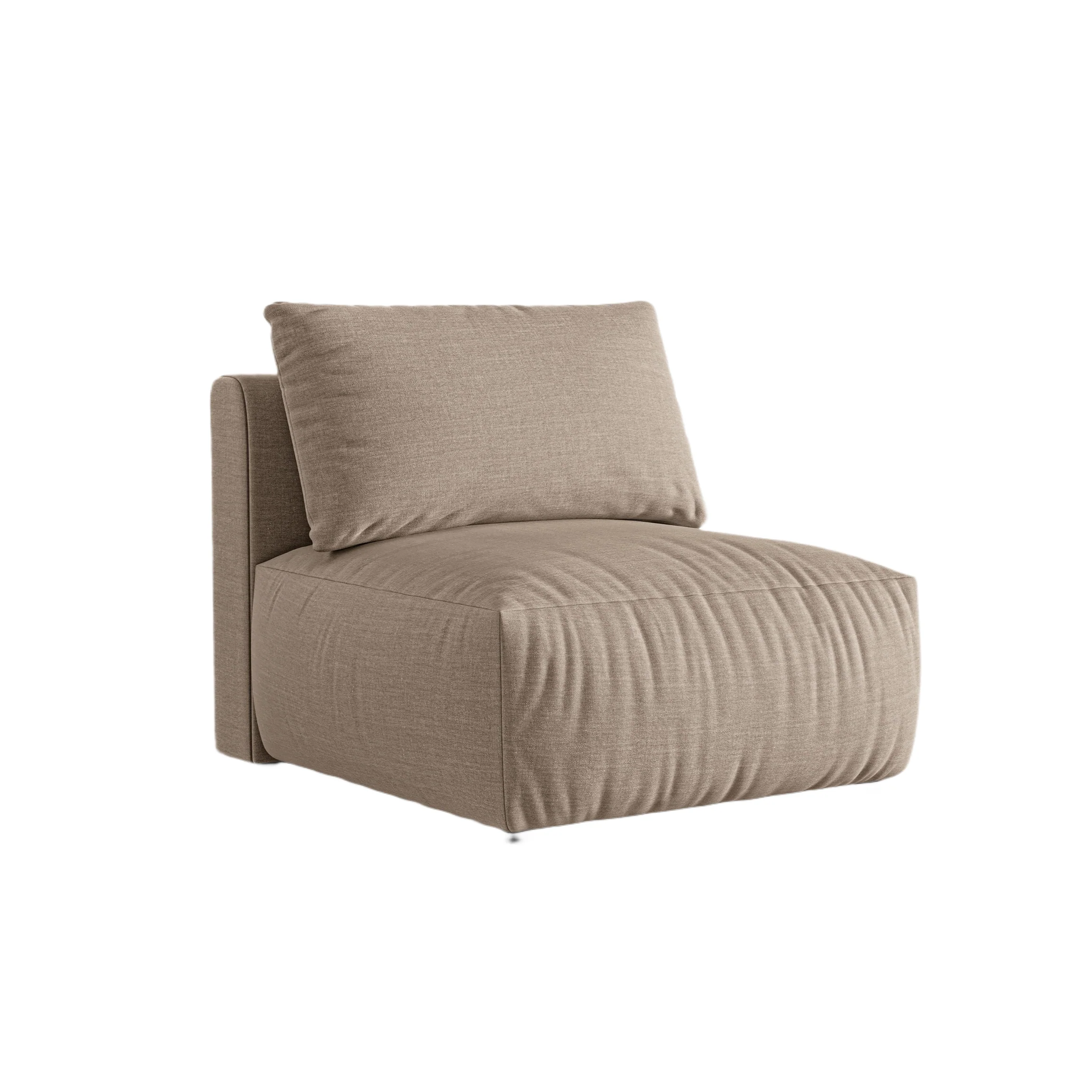 Sofa modułowa CHRIS - element środkowy piaskowy szenil