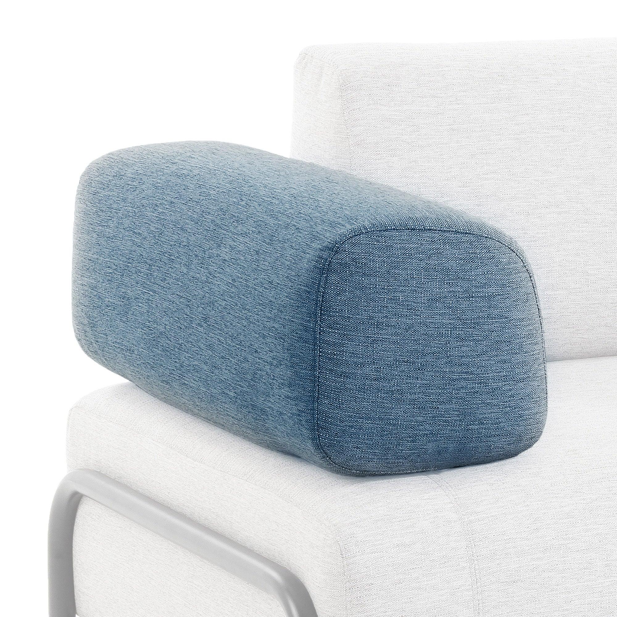 Sofa modułowa COMPO - podłokietnik niebieski - Image 4