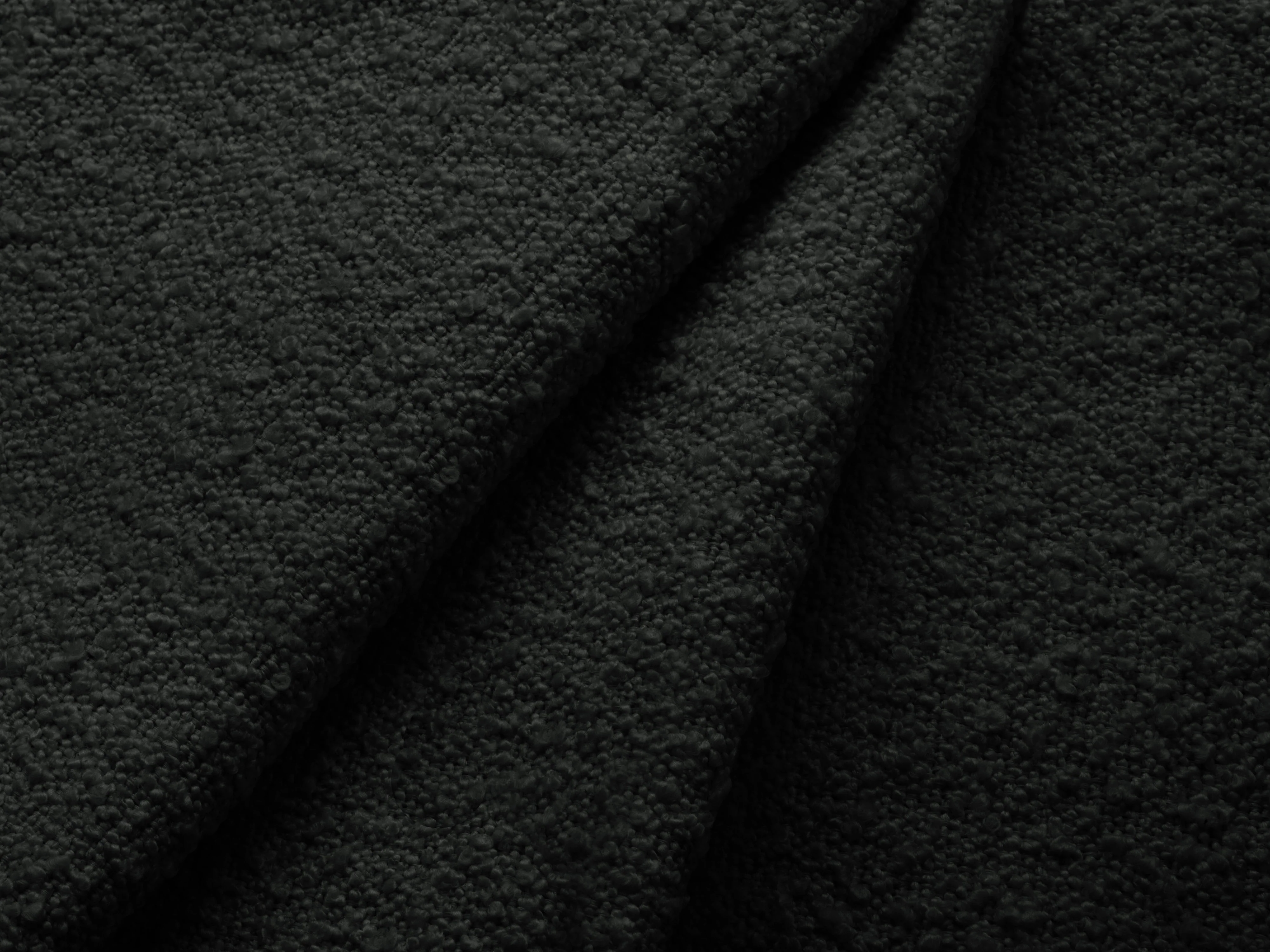 Sofa modułowa MILEY - moduł lewostronny czarny boucle - Image 5