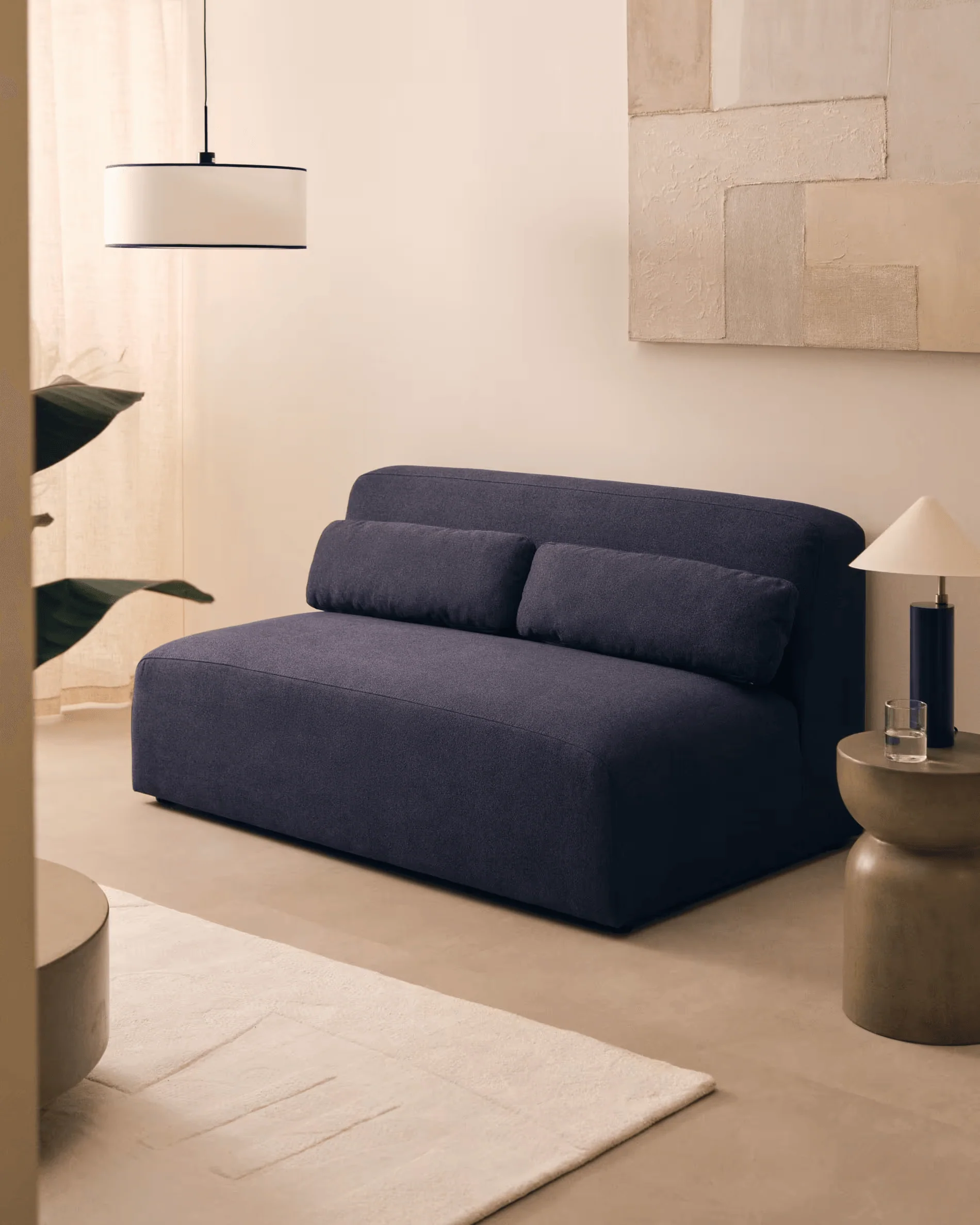 Sofa 2-osobowa NEOM niebieski - Image 2