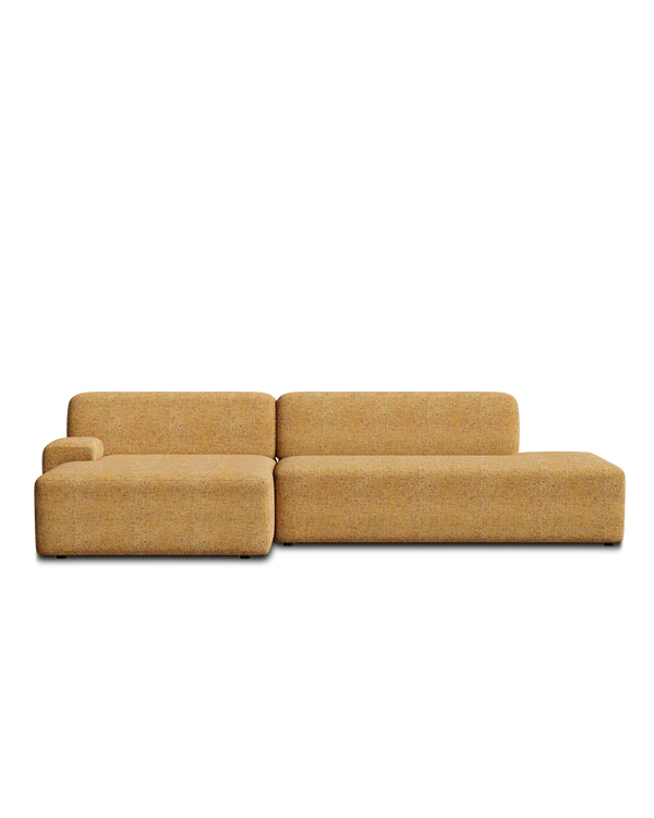 Sofa modułowa UMI - szezlong lewostronny jesienny pomarańczowy - Image 6