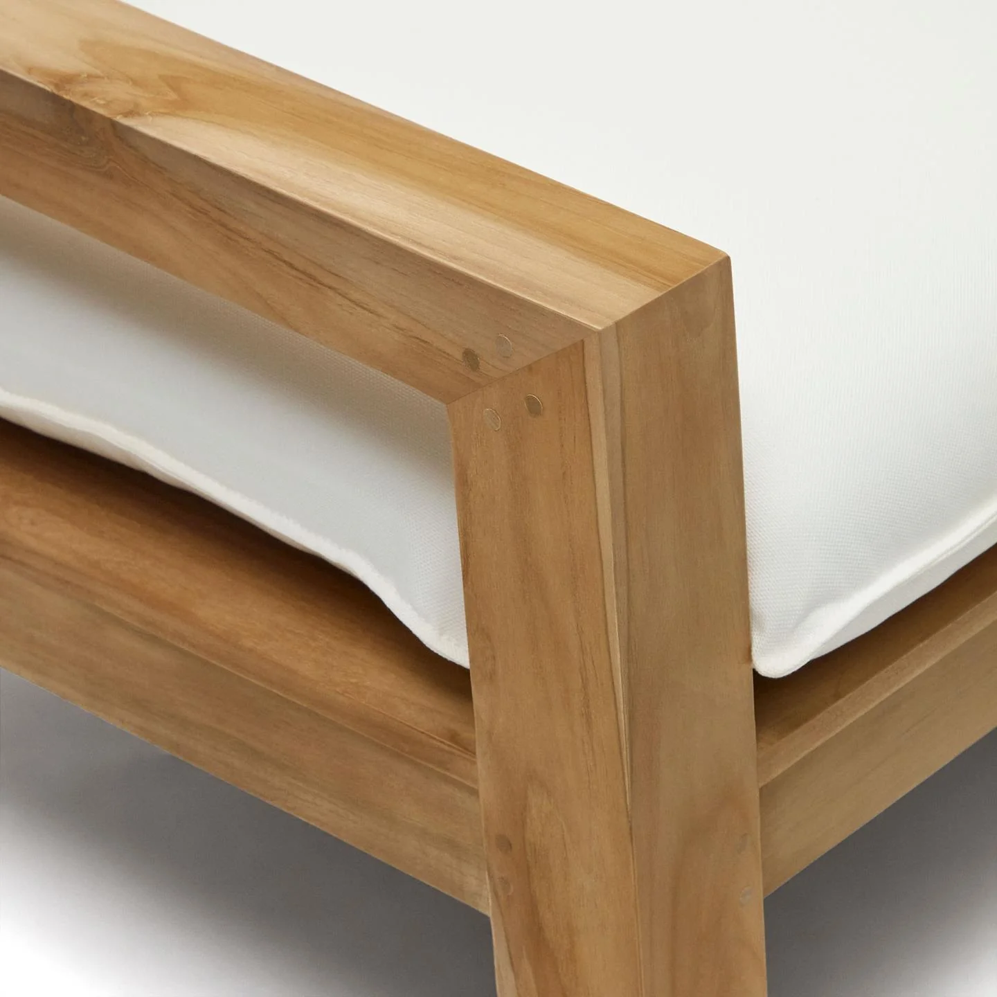 Sofa ogrodowa FORCANERA lite drewno tekowe - Image 10