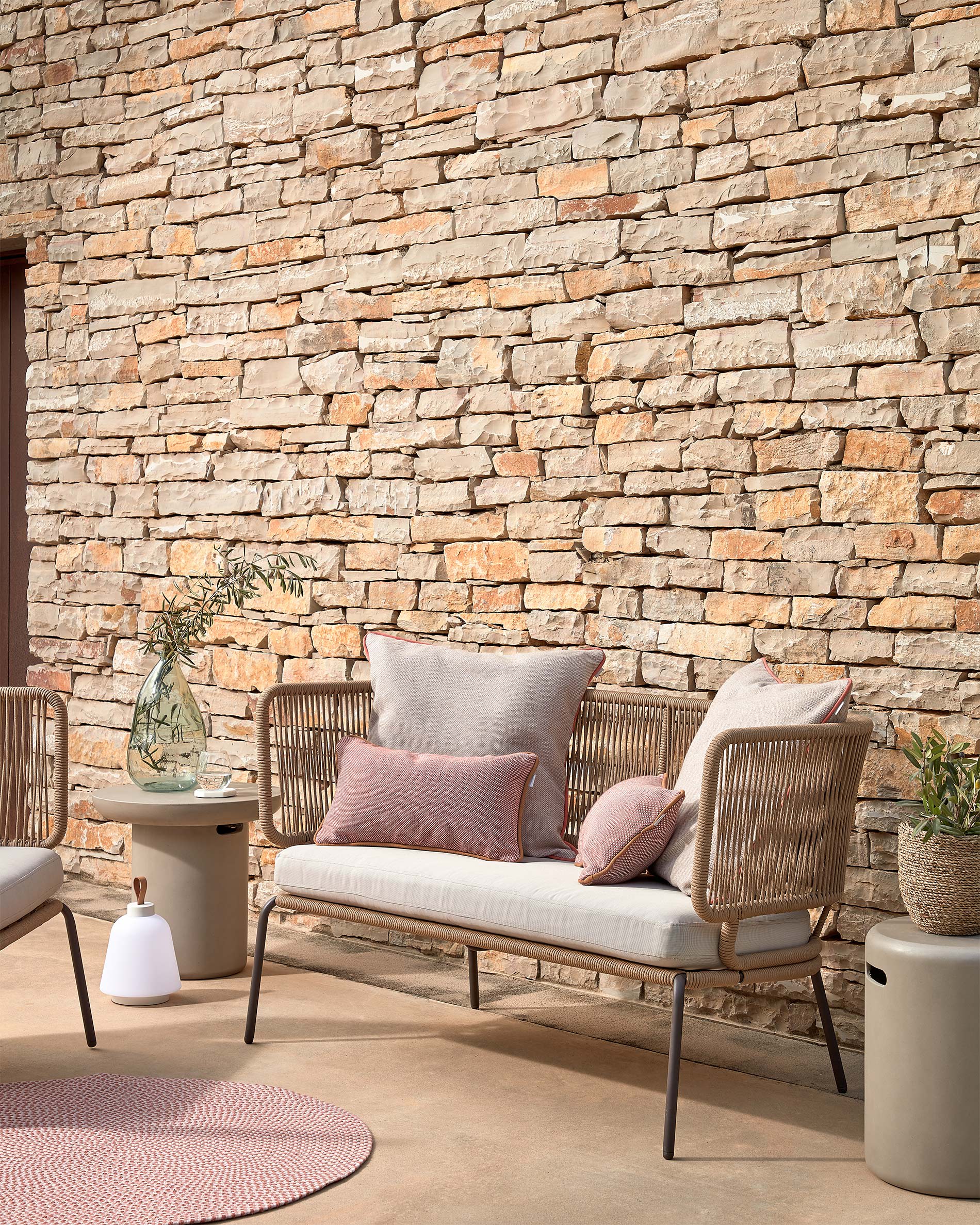 Sofa ogrodowa NADIN beżowy - Image 12