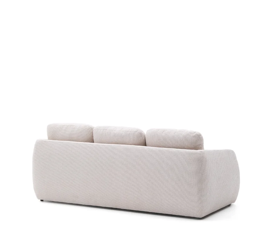 Sofa z funkcją spania 3-osobowa LAIRA écru - Image 8