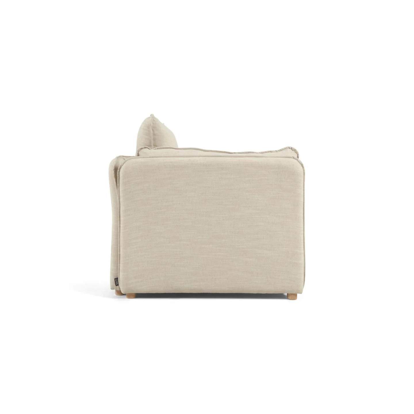 Sofa z funkcją spania TANIT kremowy - Image 5