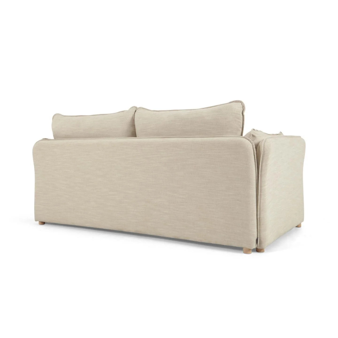 Sofa z funkcją spania TANIT kremowy - Image 6