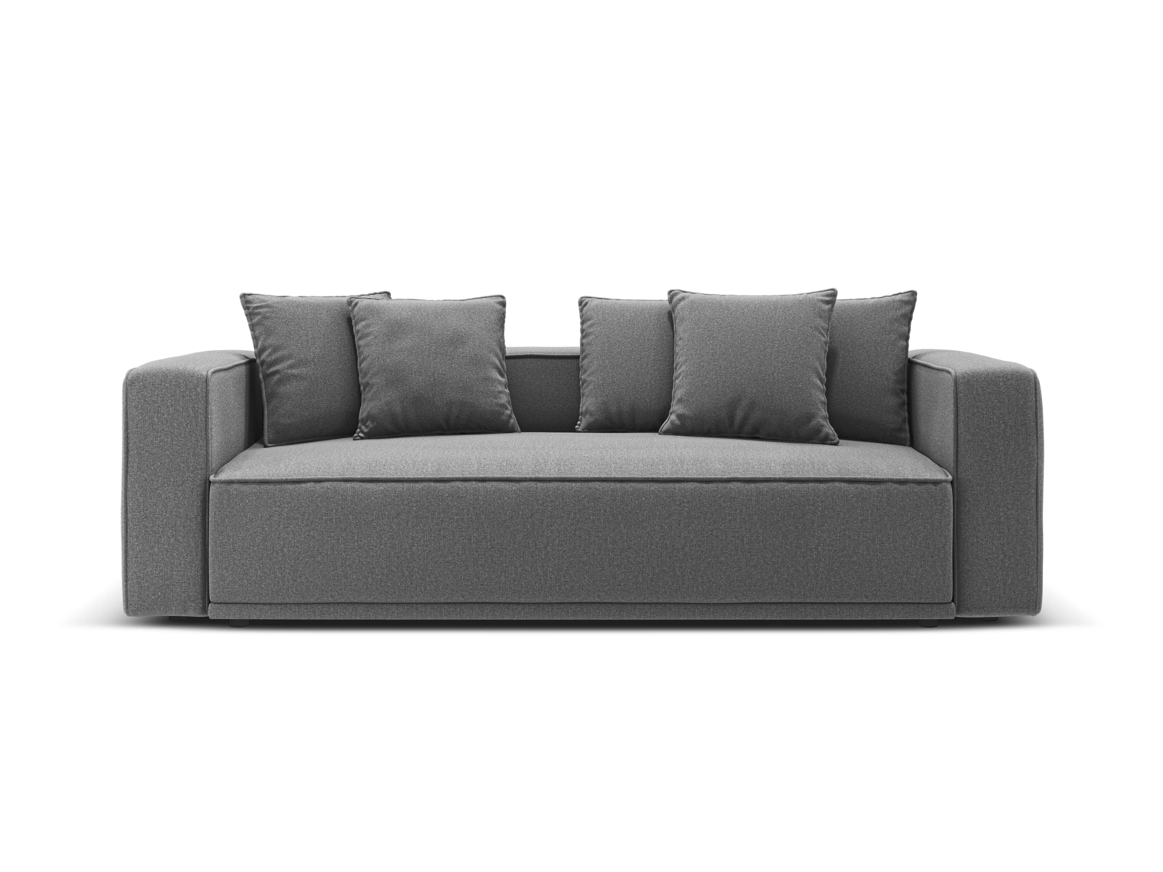Sofa z funkcją spania RIBES szary szenil - Image 3