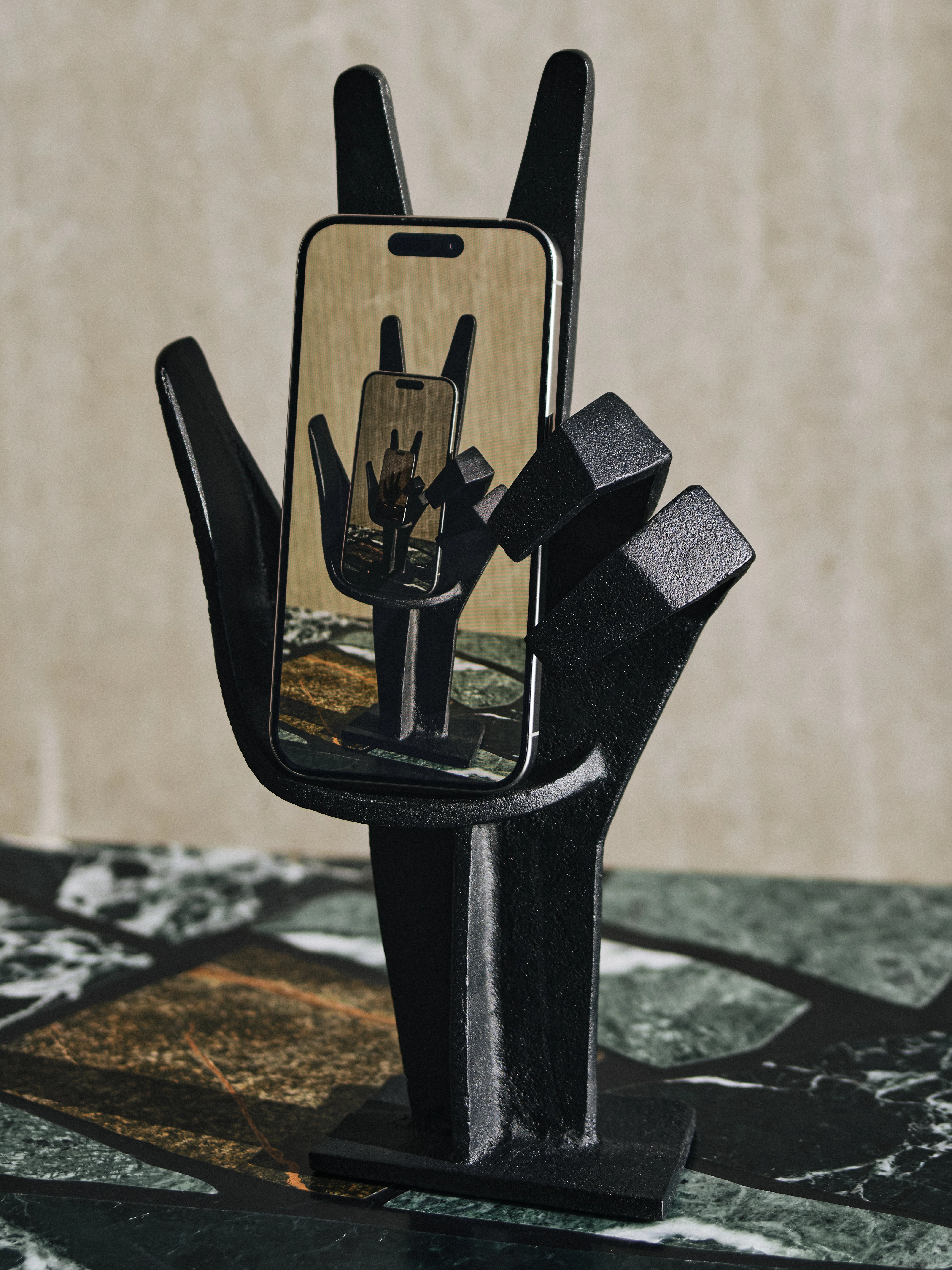 Stojak CAST HAND czarny - Image 2