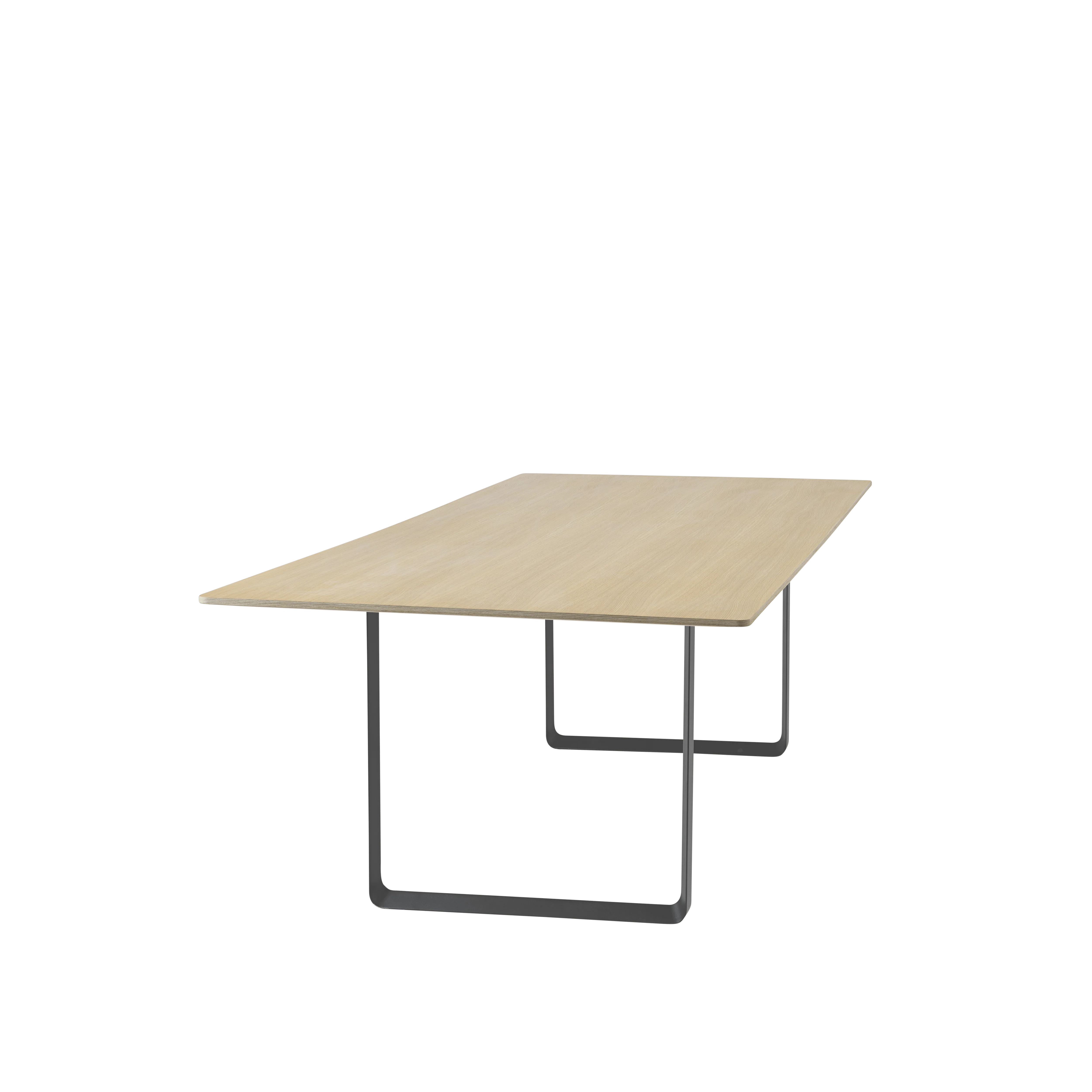 Stół 70/70 fornir dębowy z czarną podstawą - Image 8