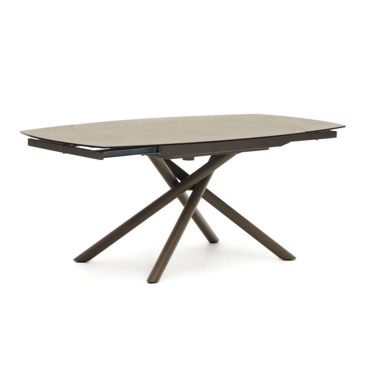 Stół rozkładany YODALIA brązowy z porcelanowym blatem - Image 13