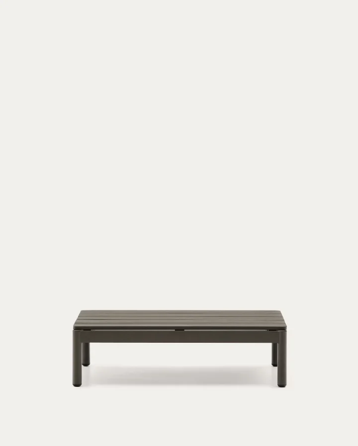 Stolik kawowy zewnętrzny SORELLS zielone aluminium - Image 3