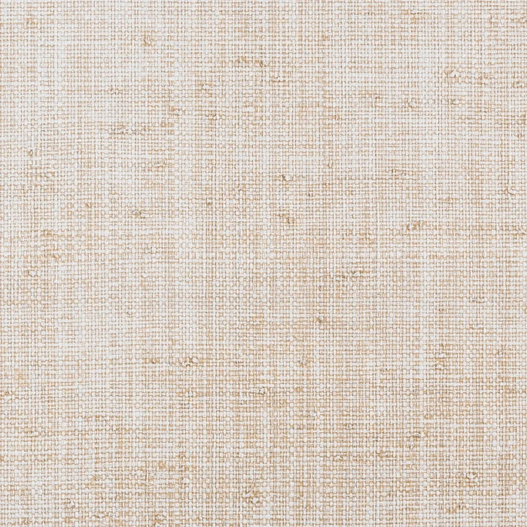 Tapeta strukturalna naturalna z rafii KOMBA - BLANC NATUREL biały z beżowym
