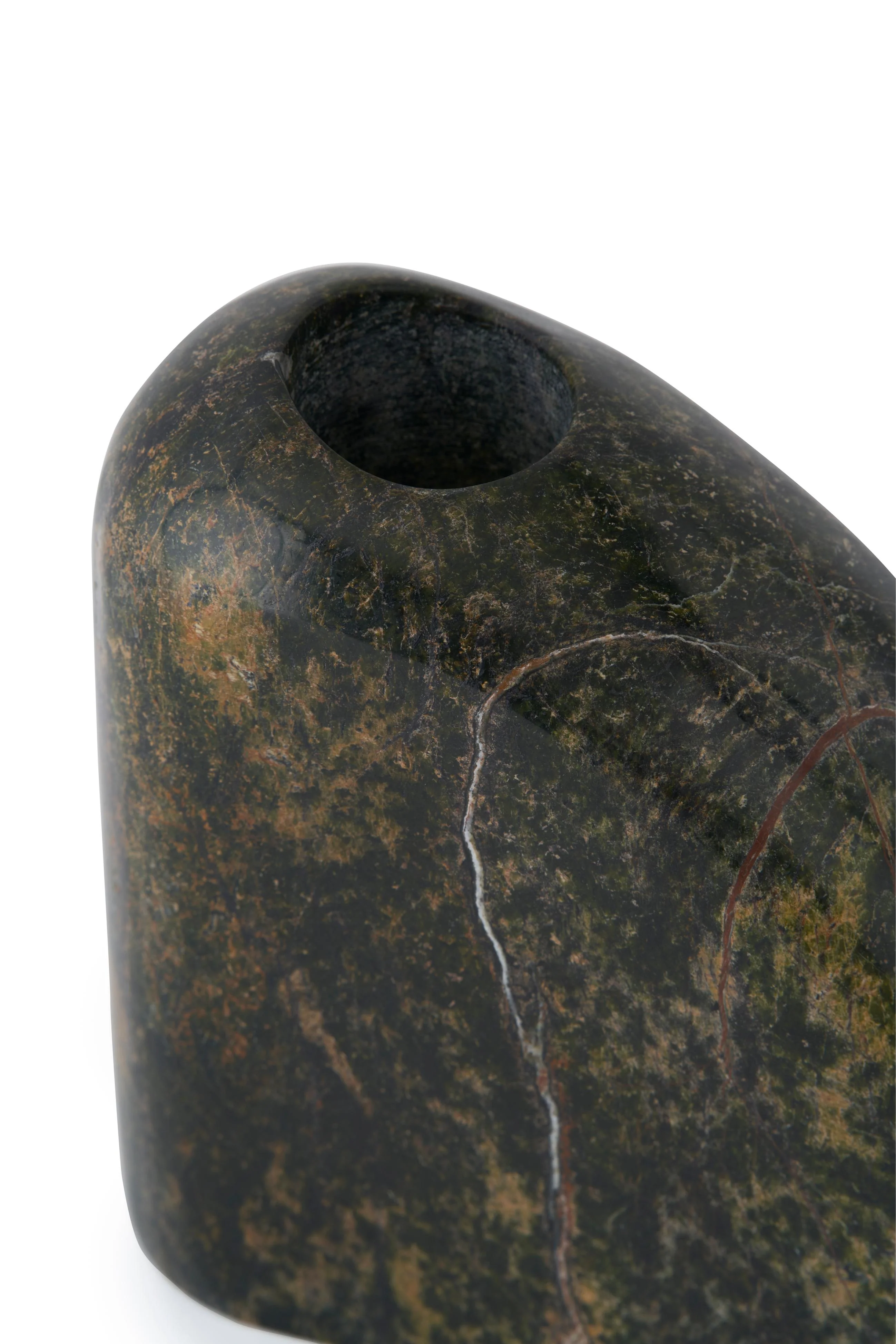 Wazon BOULDER zielony marmur forest - Image 5