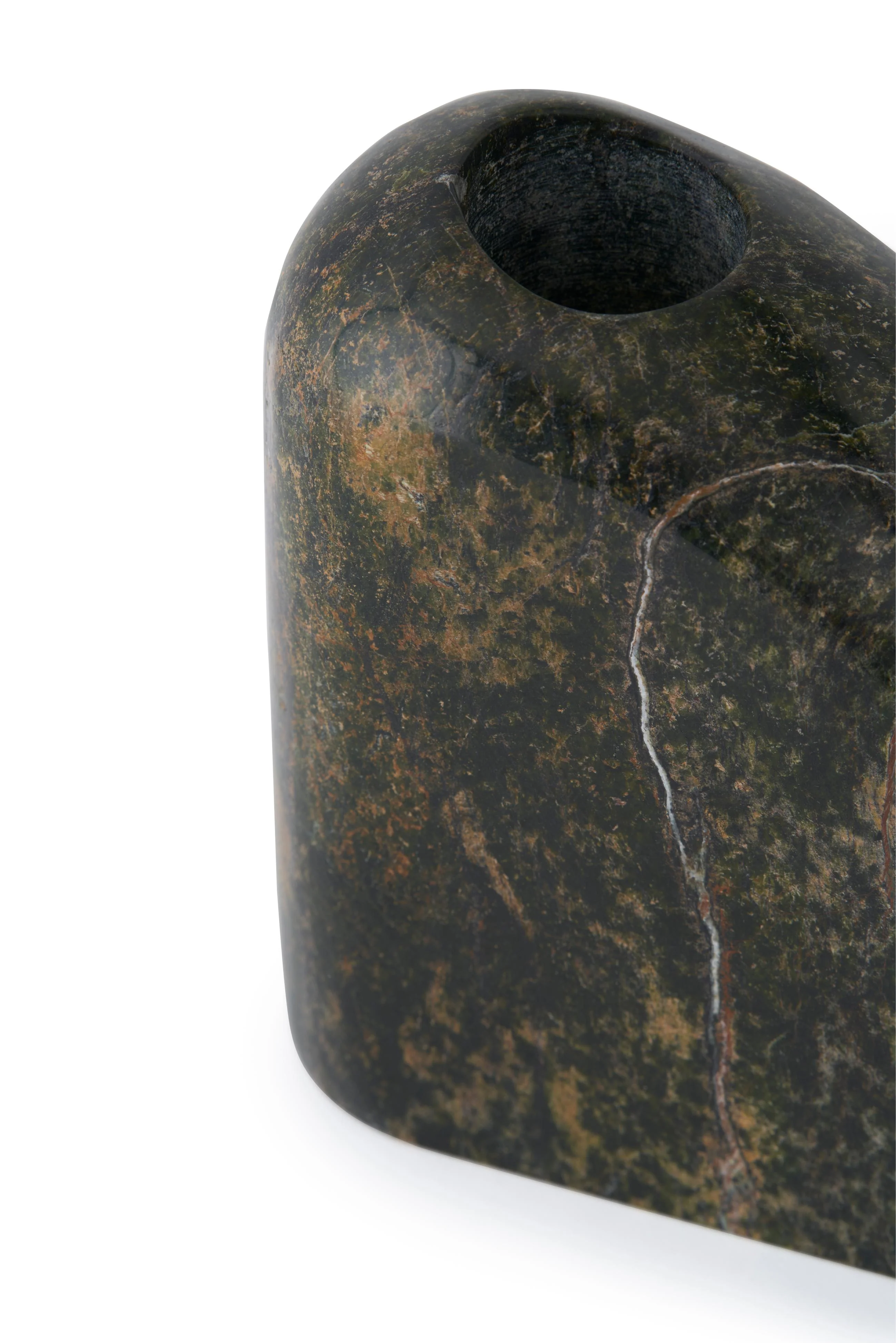 Wazon BOULDER zielony marmur forest - Image 7
