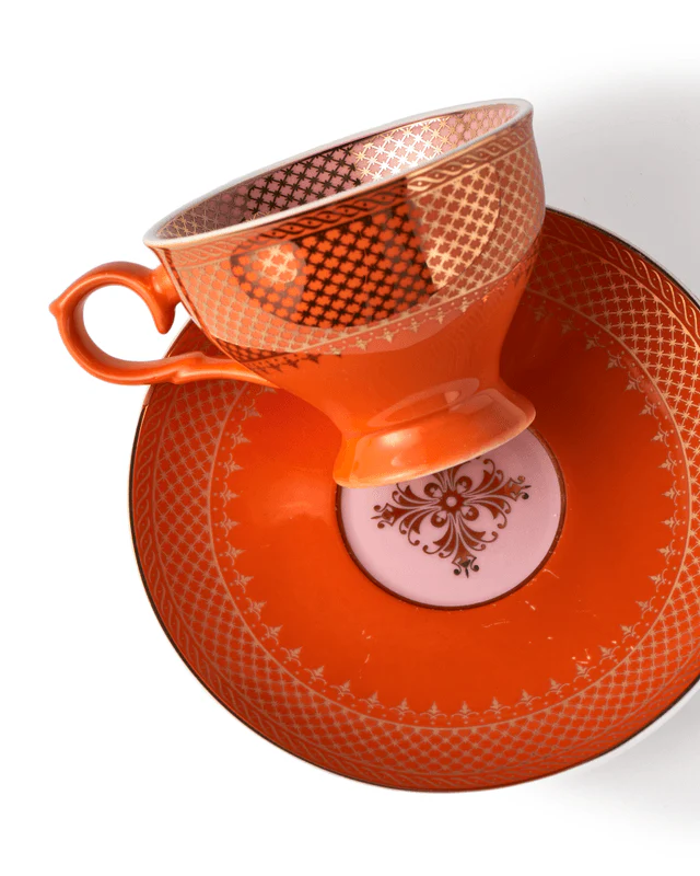 Zestaw filiżanek do espresso GRANDMA porcelanowy - Image 4