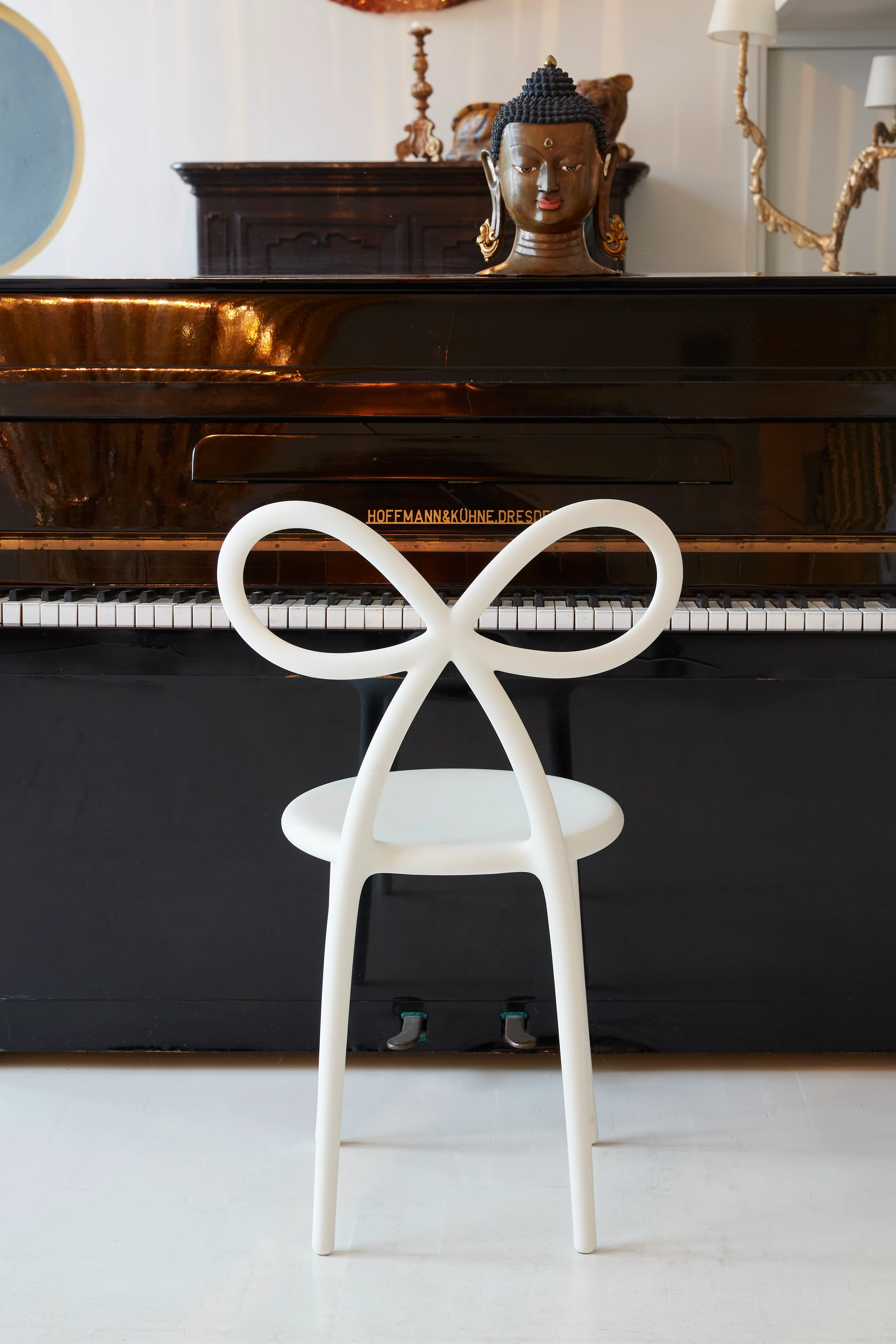 Zestaw krzeseł RIBBON BABY biały - Image 4