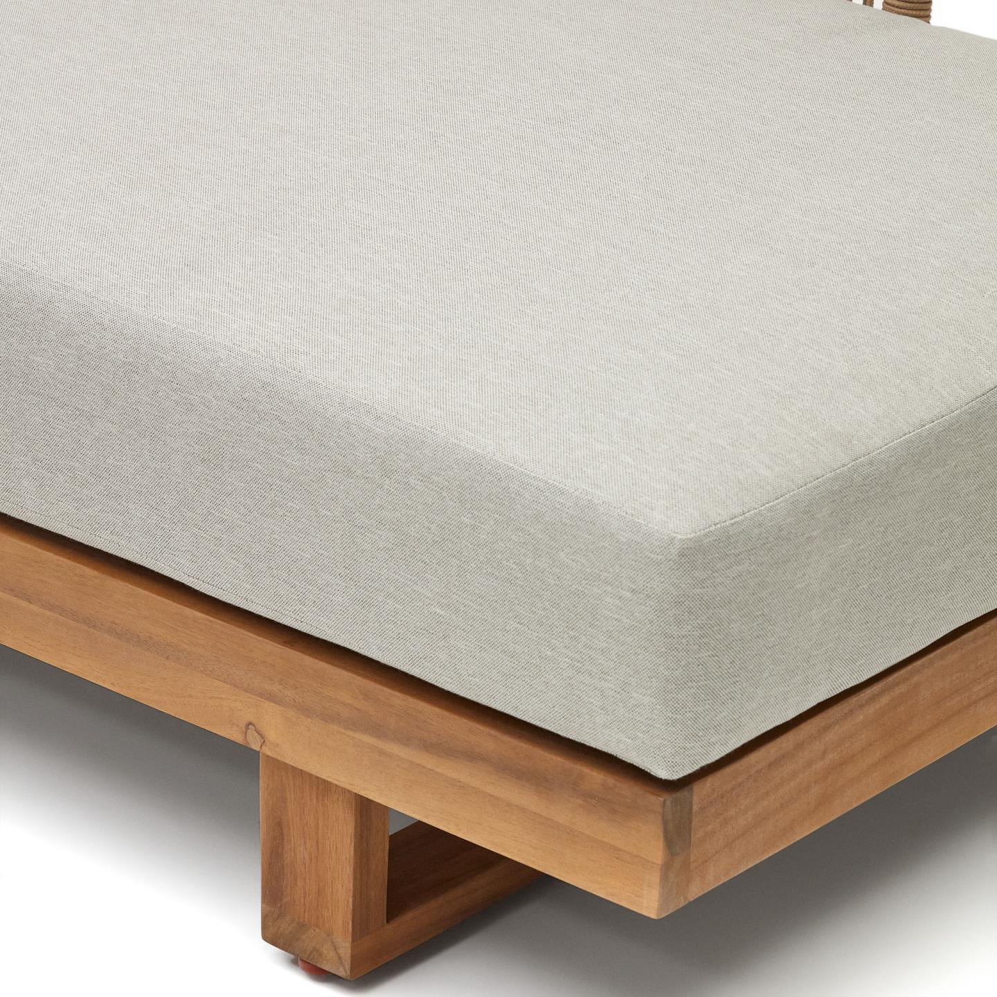 Zestaw zewnętrzny sofa i stolik kawowy RACO lite drewno akacjowe - Image 9